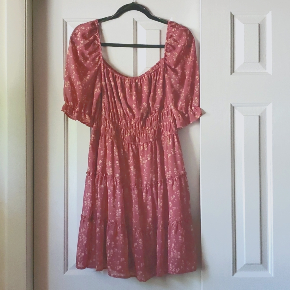 Trixxi Pink Floral dress